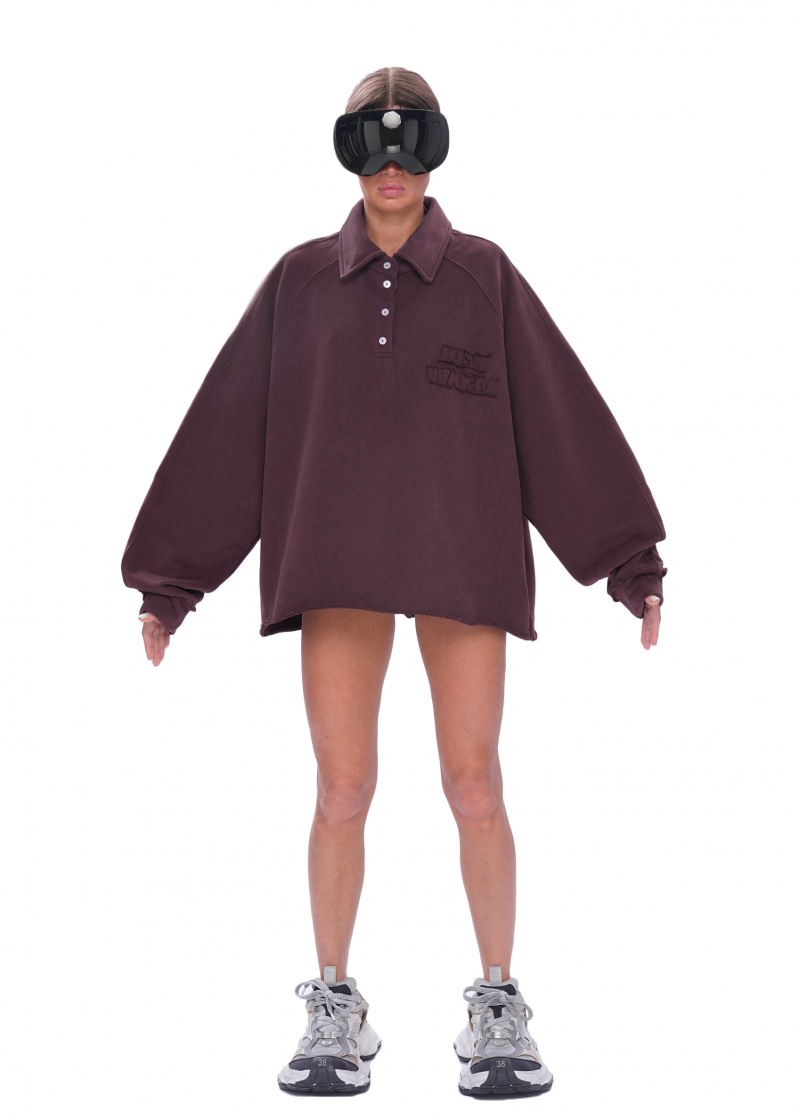 Поло BASE - brown