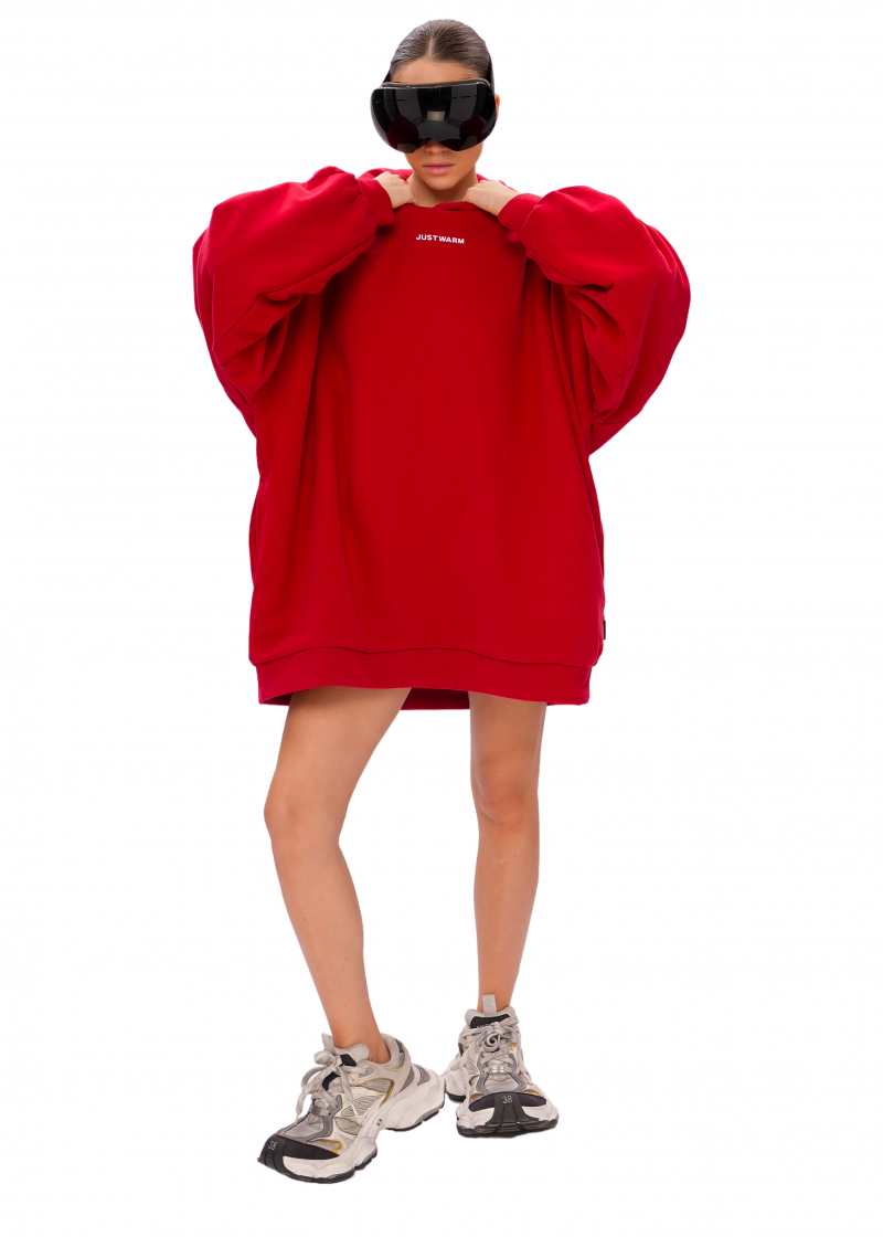 Худи BLANK - red