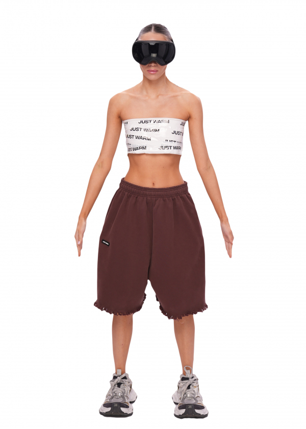 Шорты FLAP - brown