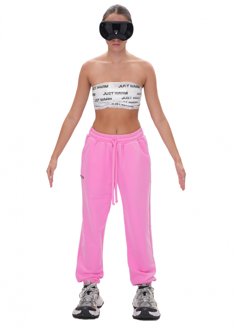 Джоггеры UNIVERSITY - pink