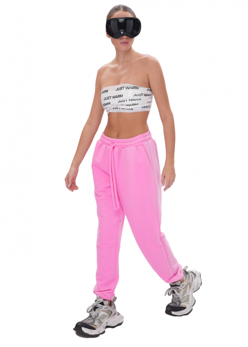 Джоггеры UNIVERSITY - pink