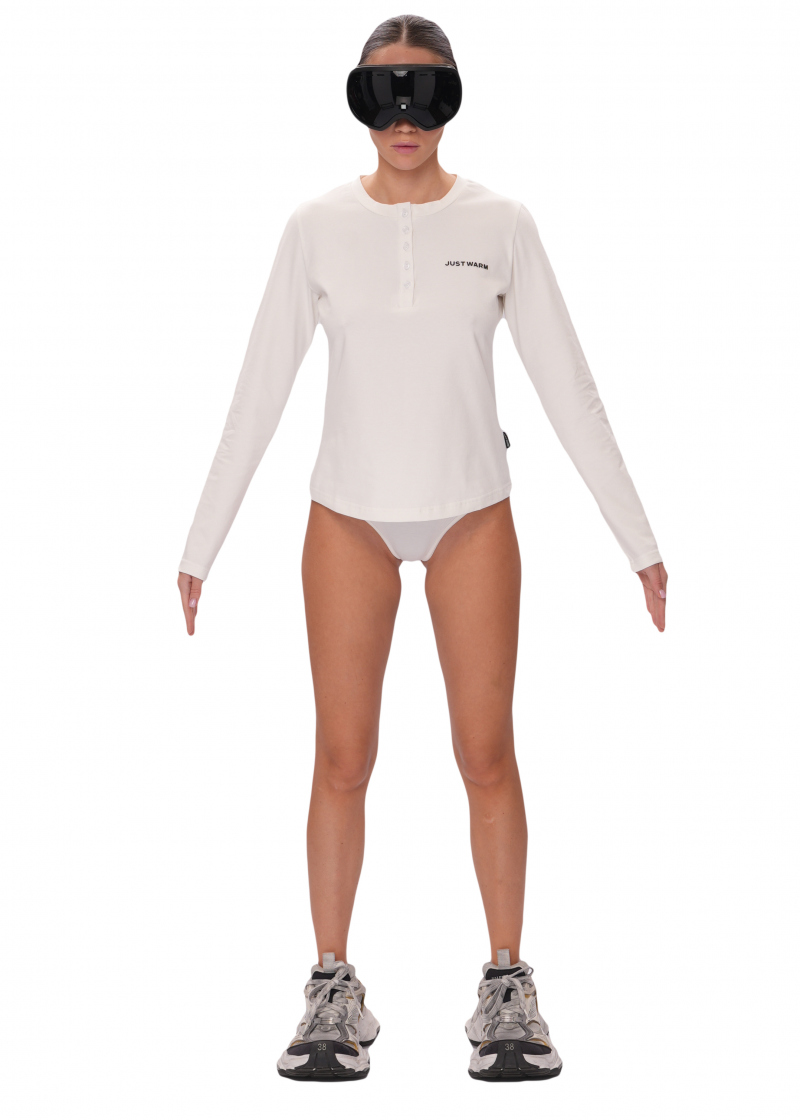 Лонгслив SLIM - milk