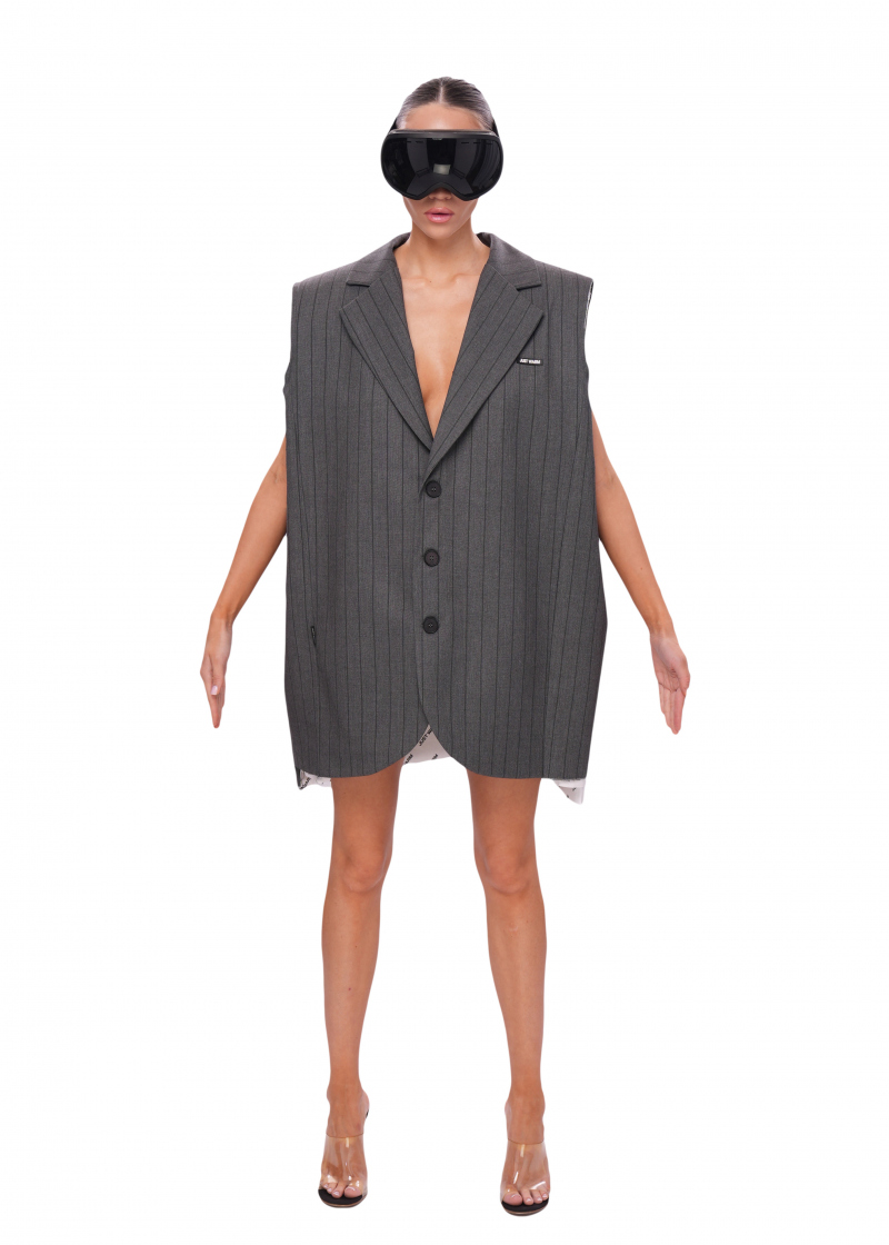 Жилет LEVEL - dark grey