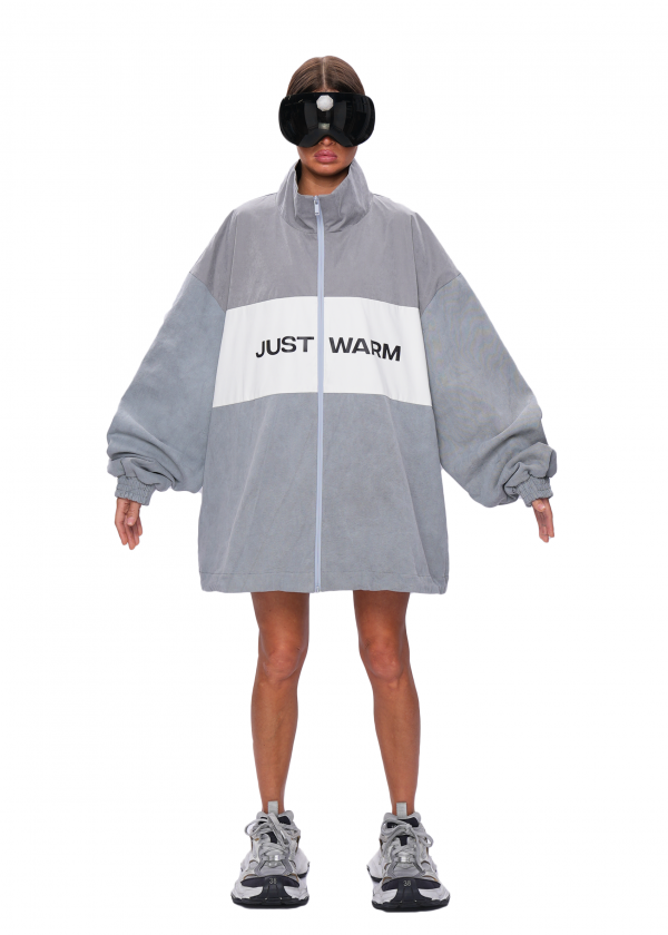 Ветровка ROAD - grey/milk