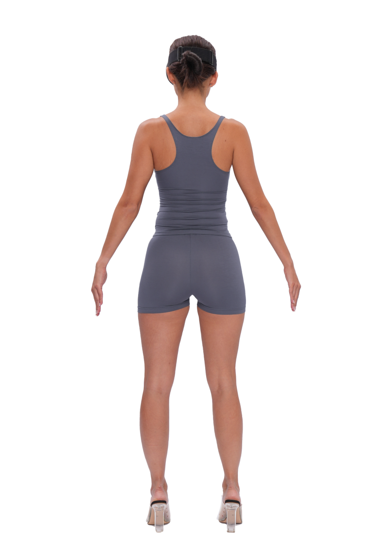 Майка VISCOSE EASY - dark grey