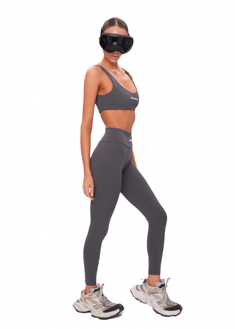 Леггинсы WET - grey