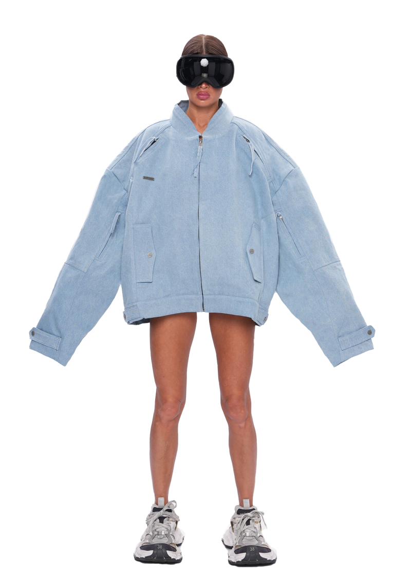 Джинсовка FORM - blue denim