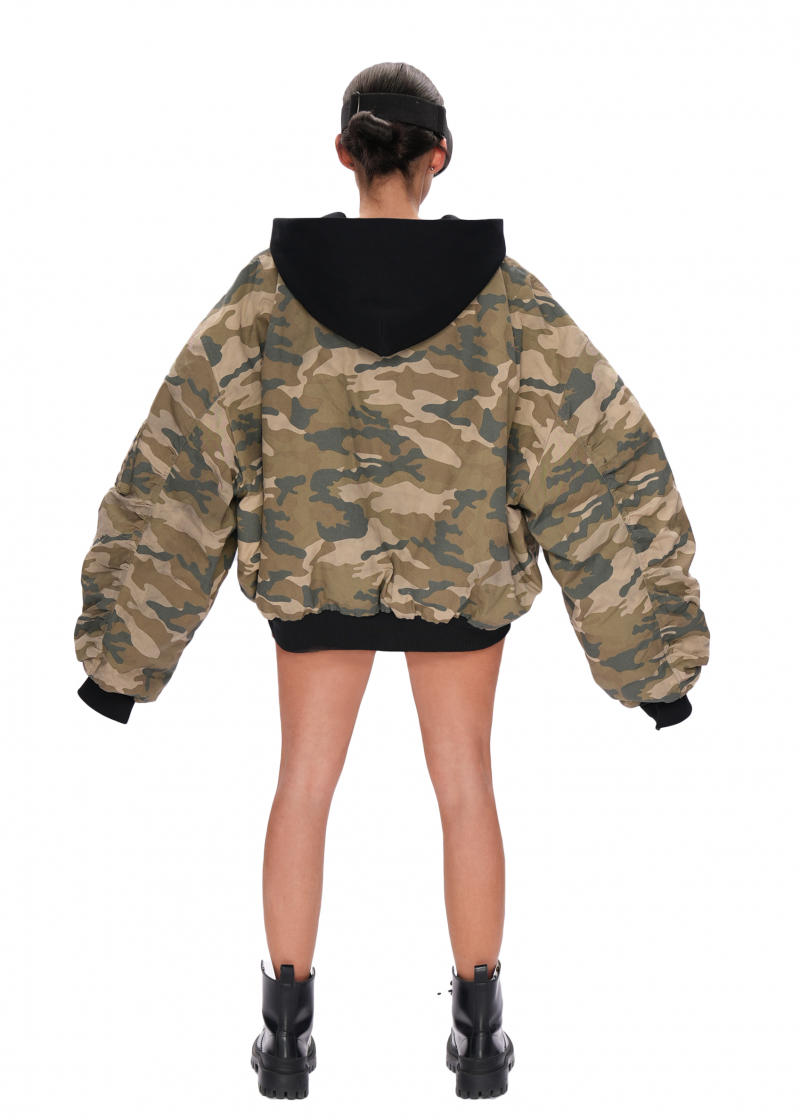 Бомбер HIGH - military