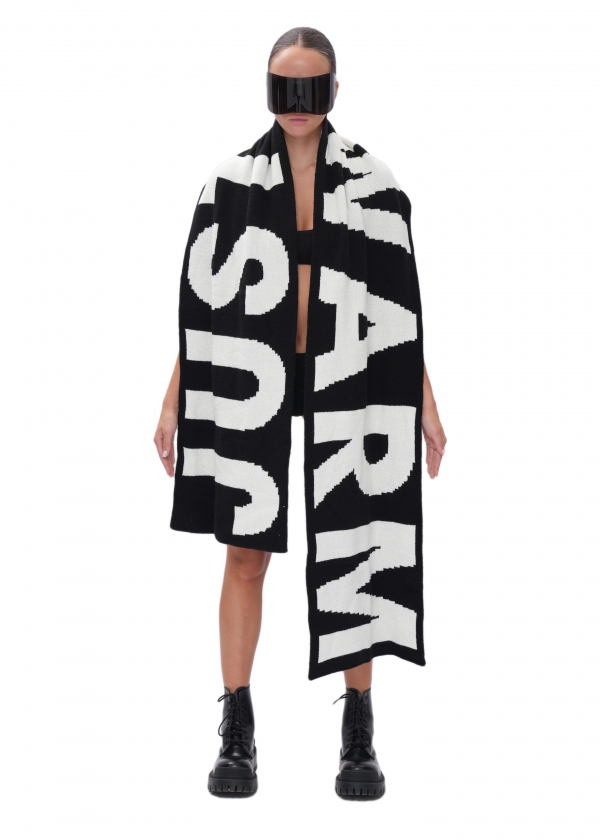Шарф WARM - black