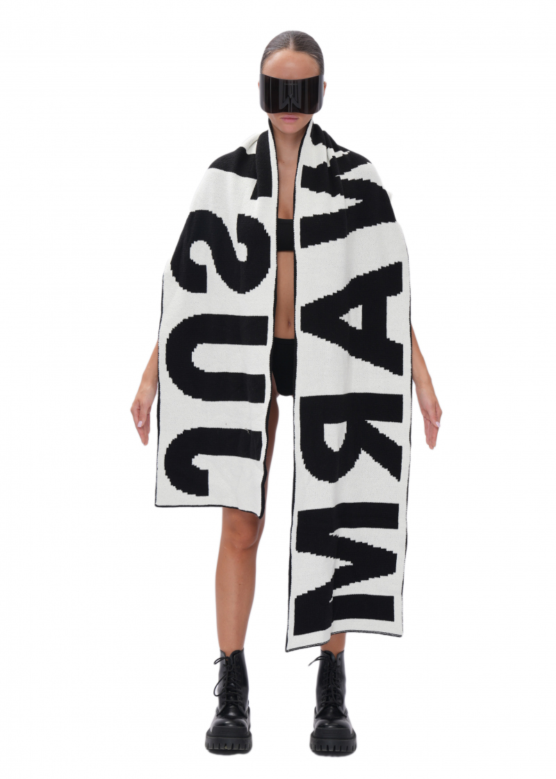 Шарф WARM - black