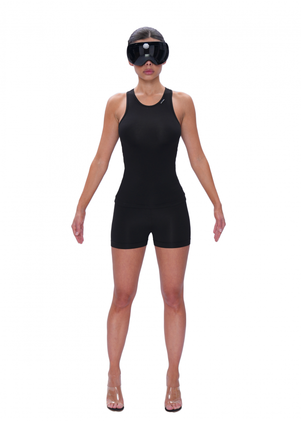 Майка VISCOSE SLIM - black