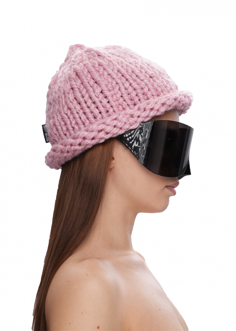 Шапка FLUFFY - pink
