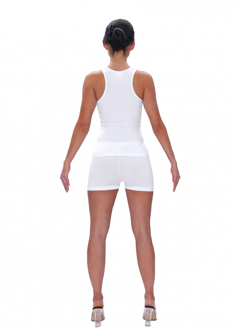 Майка VISCOSE SLIM - white