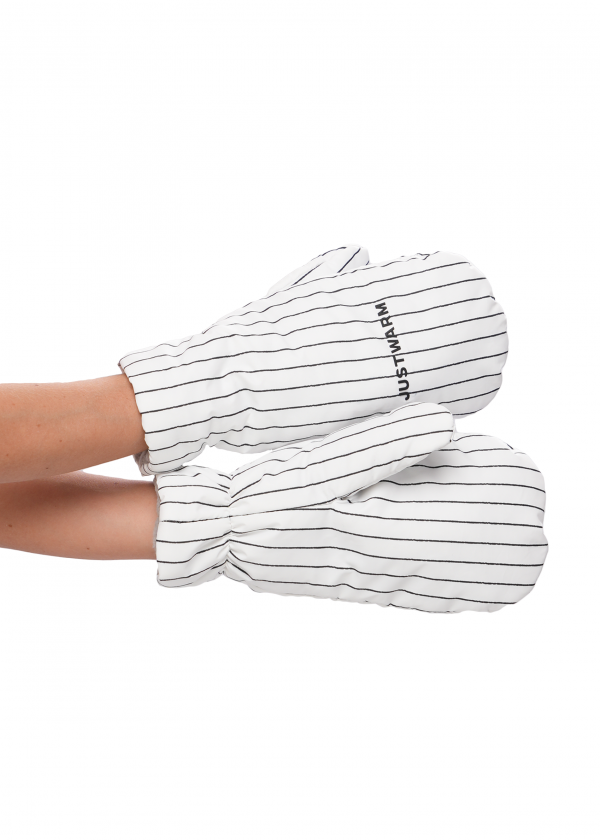 Варежки CLOUD - white/black
