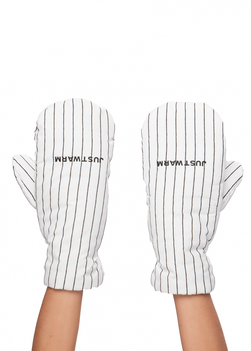 Варежки CLOUD - white/black