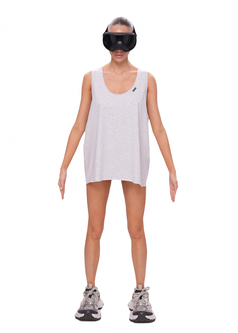 Майка BLANK - melange