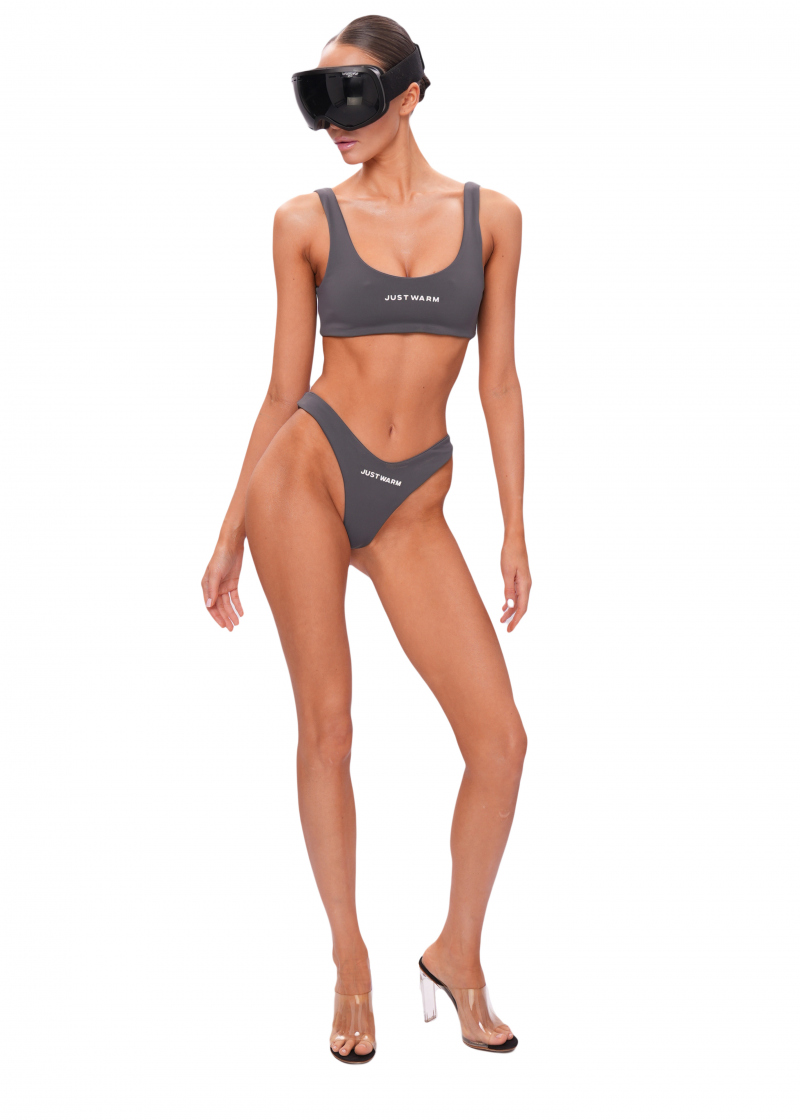 Стринги slim WET - grey