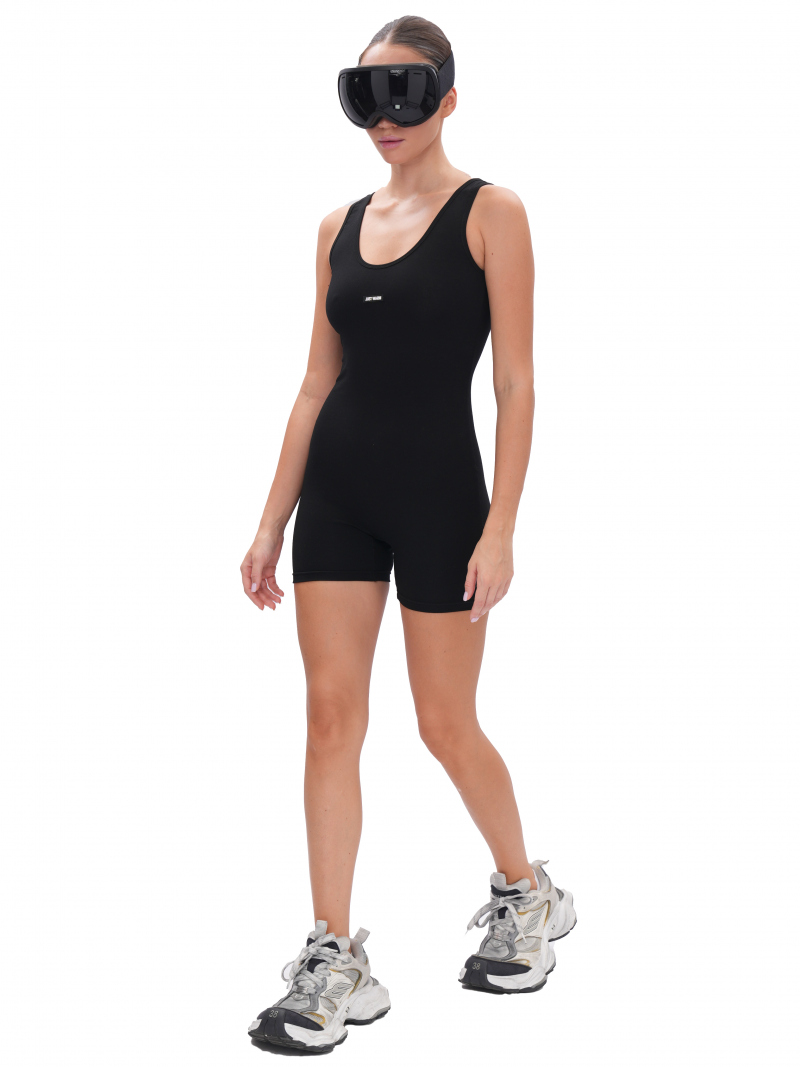 Комбинезон BASE короткий - black