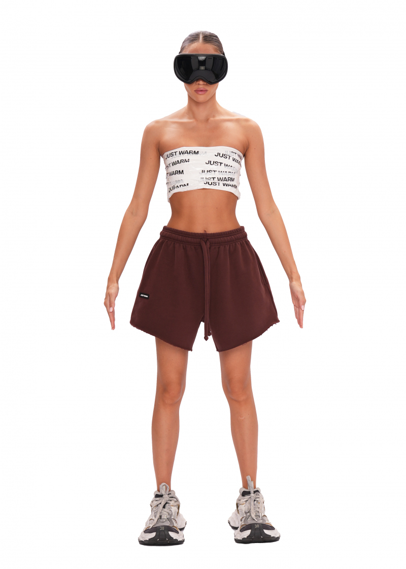 Шорты UNIVERSITY - brown