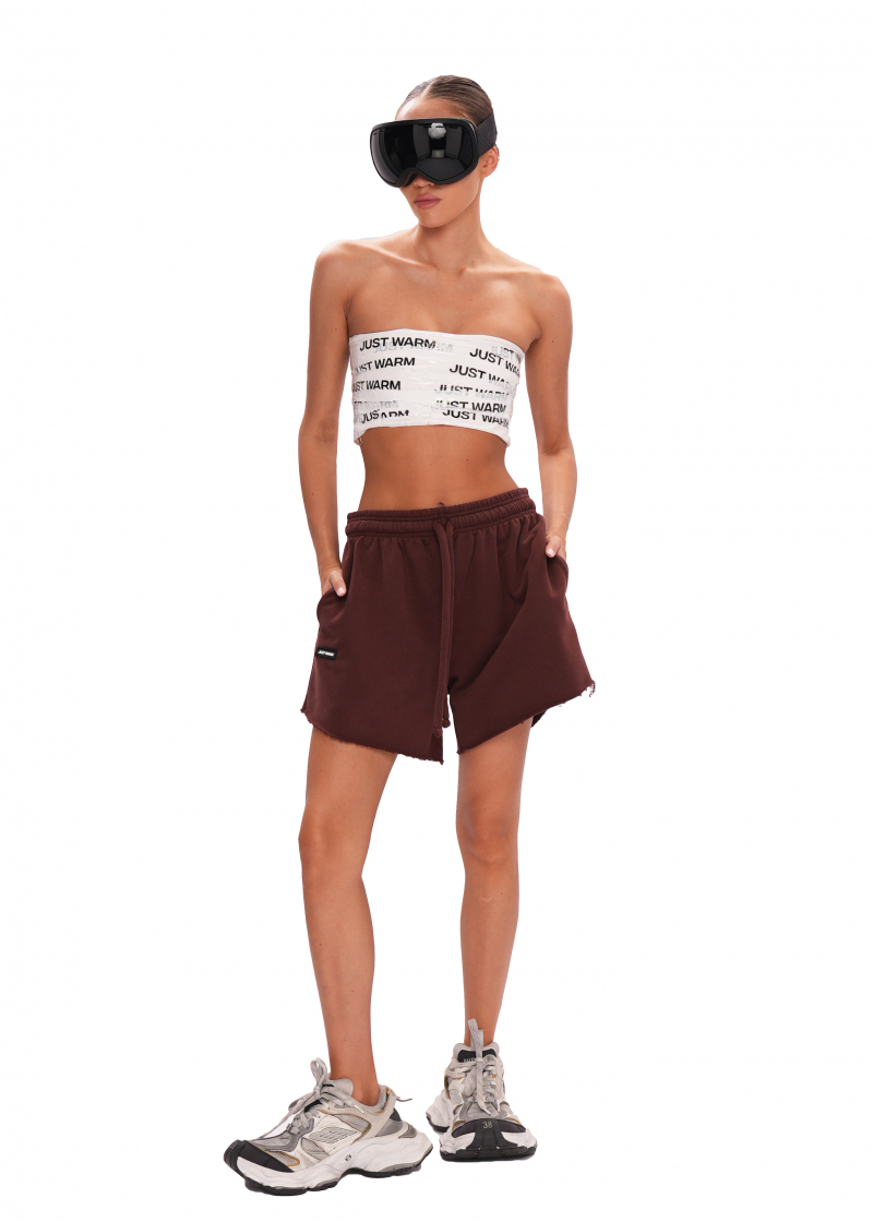 Шорты UNIVERSITY - brown
