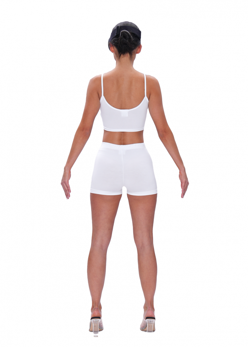 Топ VISCOSE BASE - white