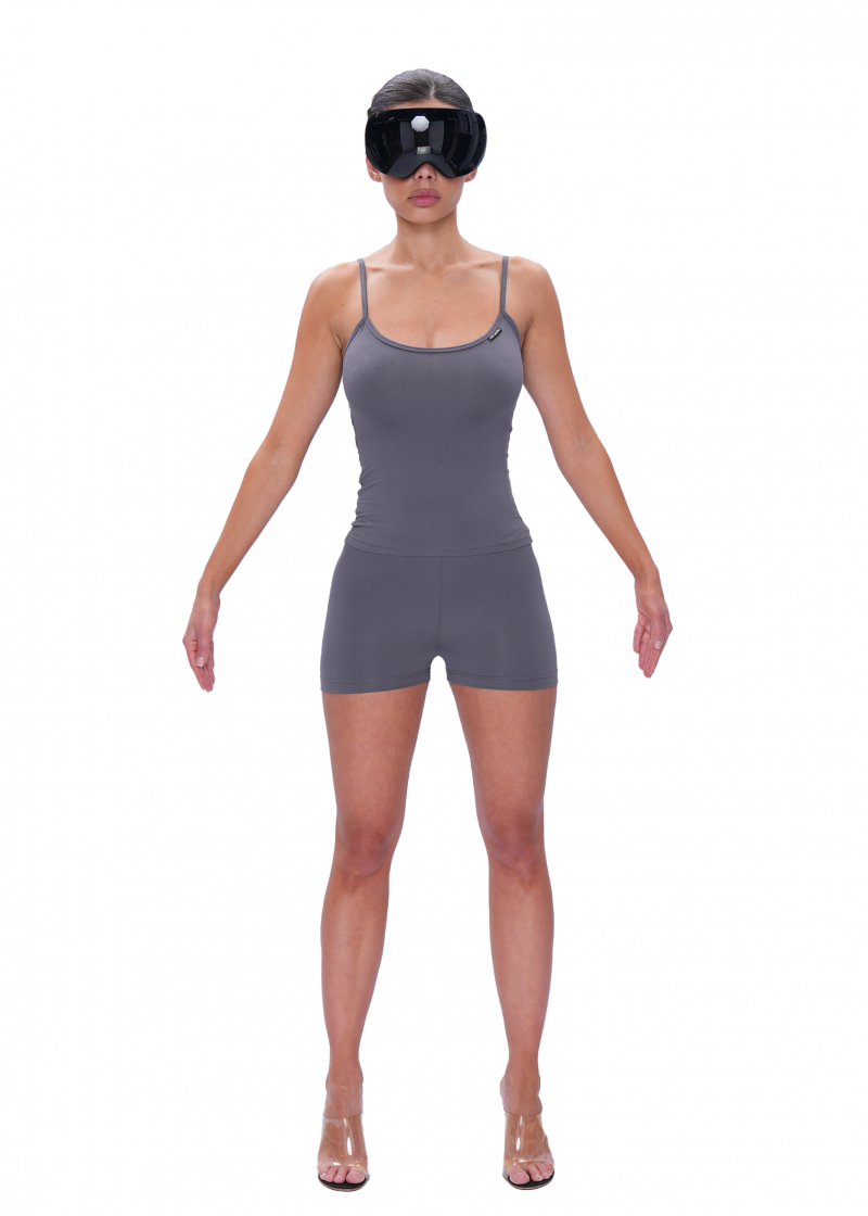 Майка VISCOSE BASE - dark grey