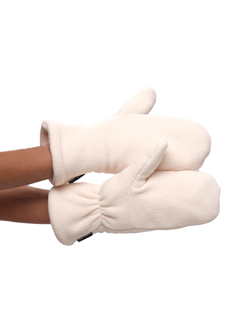 Варежки FLEECE - cream