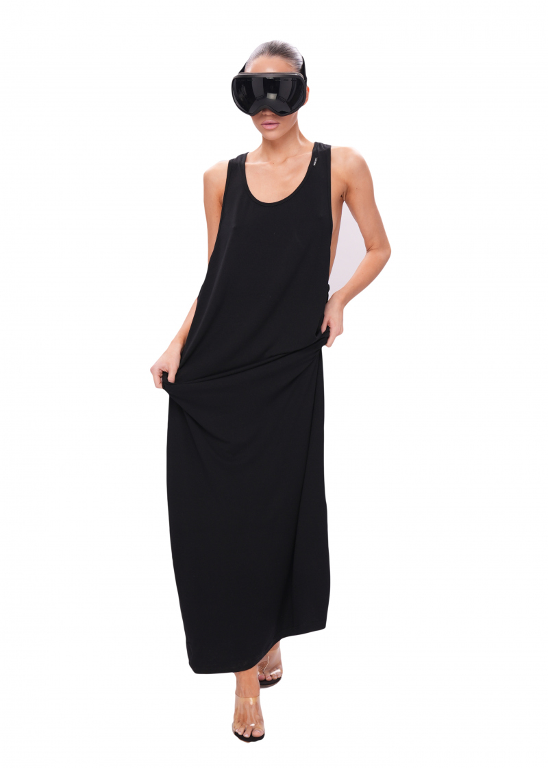 Платье майка VISCOSE - black