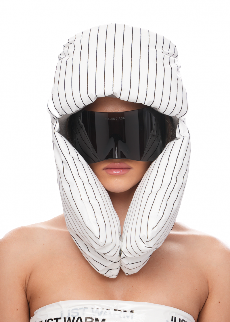 Шапка CLOUD - white/black