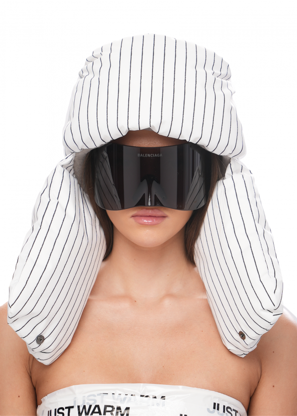 Шапка CLOUD - white/black