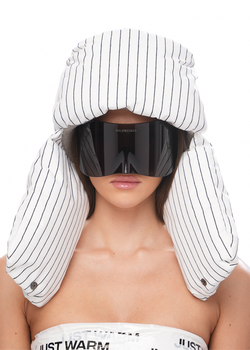 Шапка CLOUD - white/black