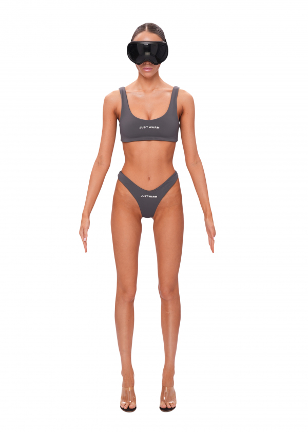 Топ slim WET - grey