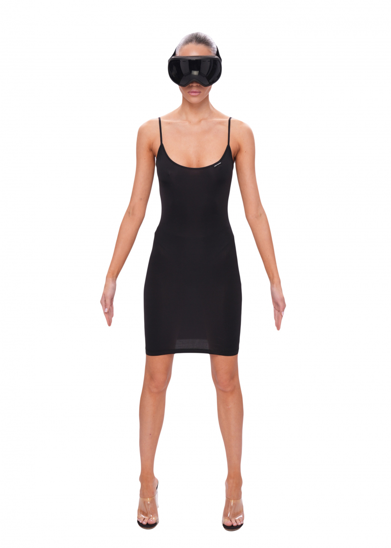 Платье MINI EASY - black