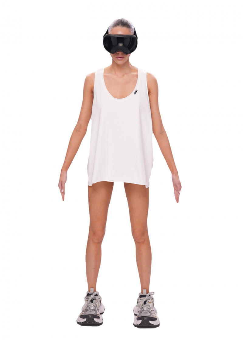 Майка BLANK - milk