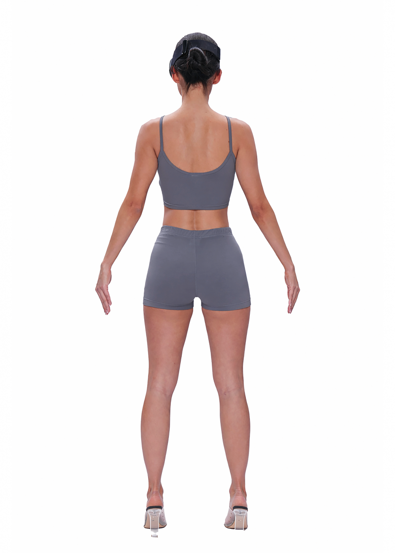 Топ VISCOSE BASE - dark grey