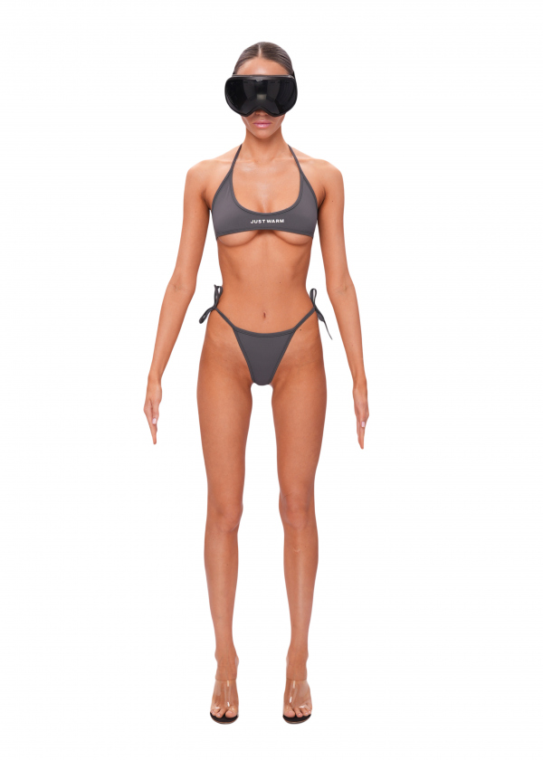 Топ mini WET - grey