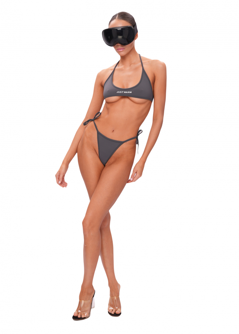 Топ mini WET - grey