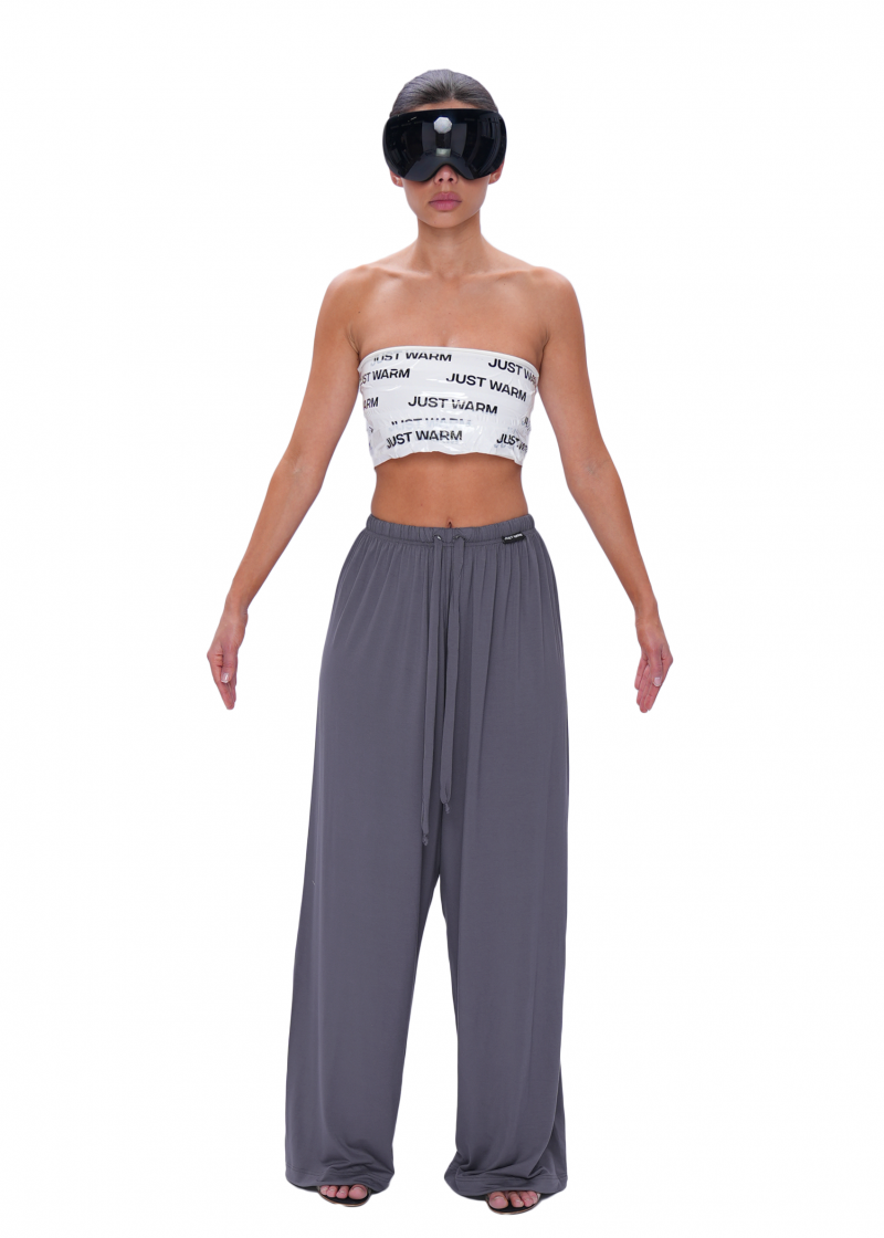 Джоггеры VISCOSE - dark grey