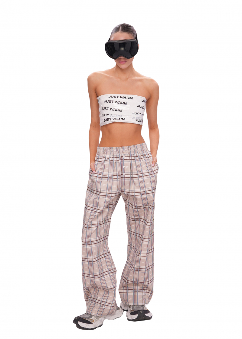 Брюки SLOW - brown