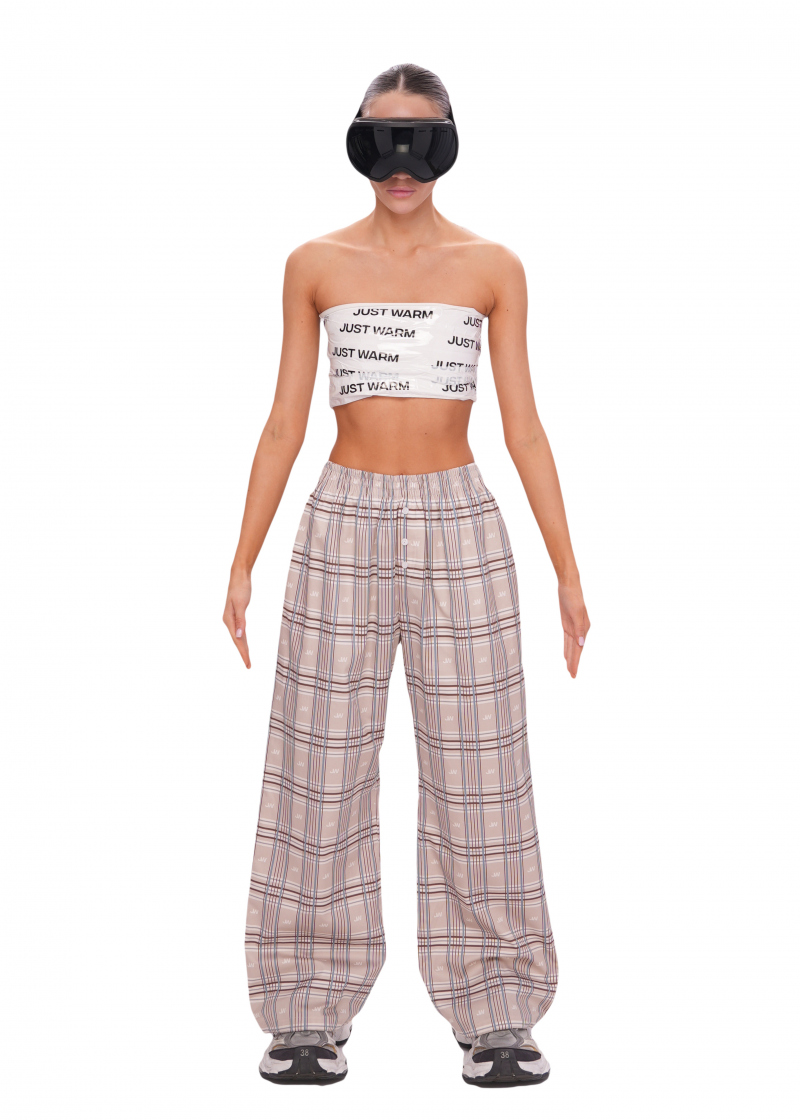 Брюки SLOW - brown