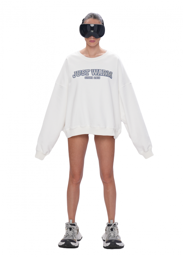 Свитшот GLOW - milk