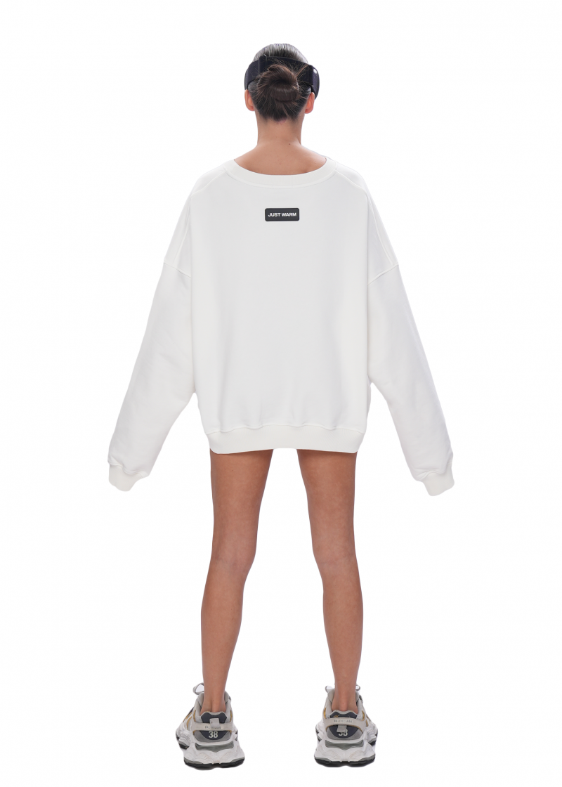 Свитшот GLOW - milk