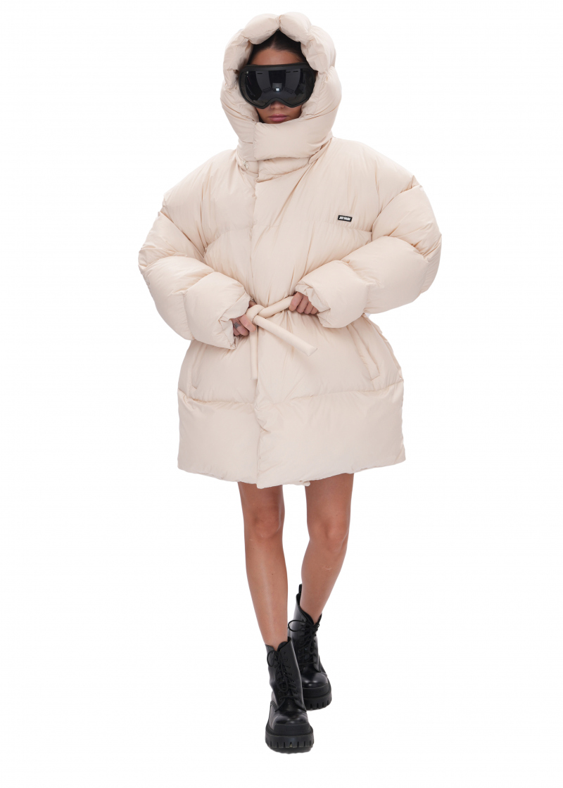 Пуховик ICELAND - milk