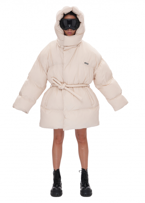 Пуховик ICELAND - milk