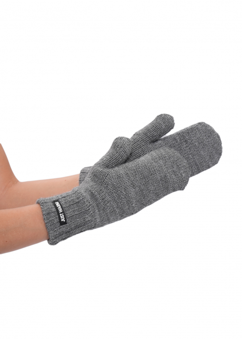 Варежки WARM - dark grey