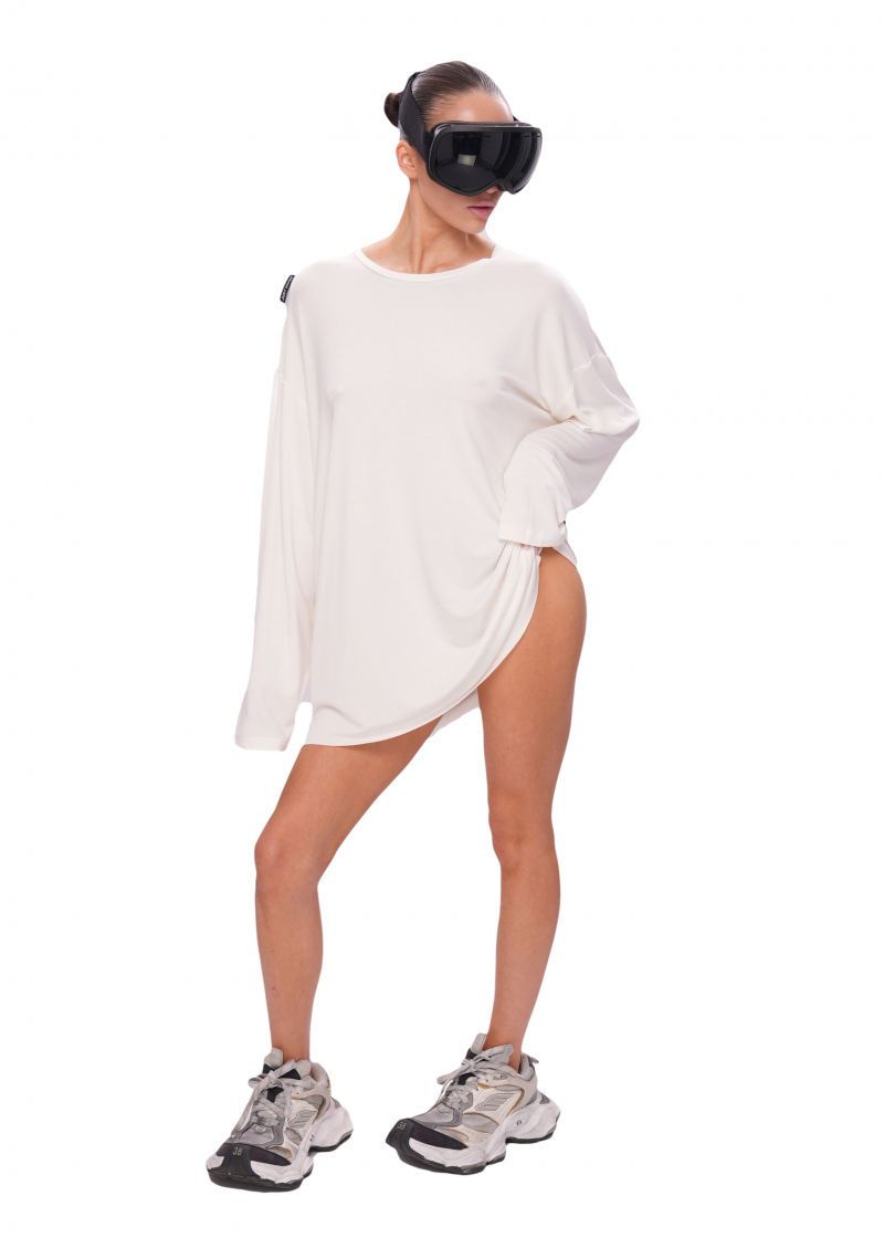 Лонгслив VISCOSE - milk