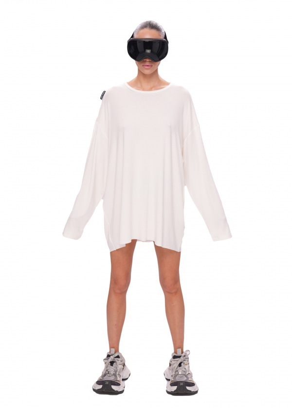 Лонгслив VISCOSE - milk