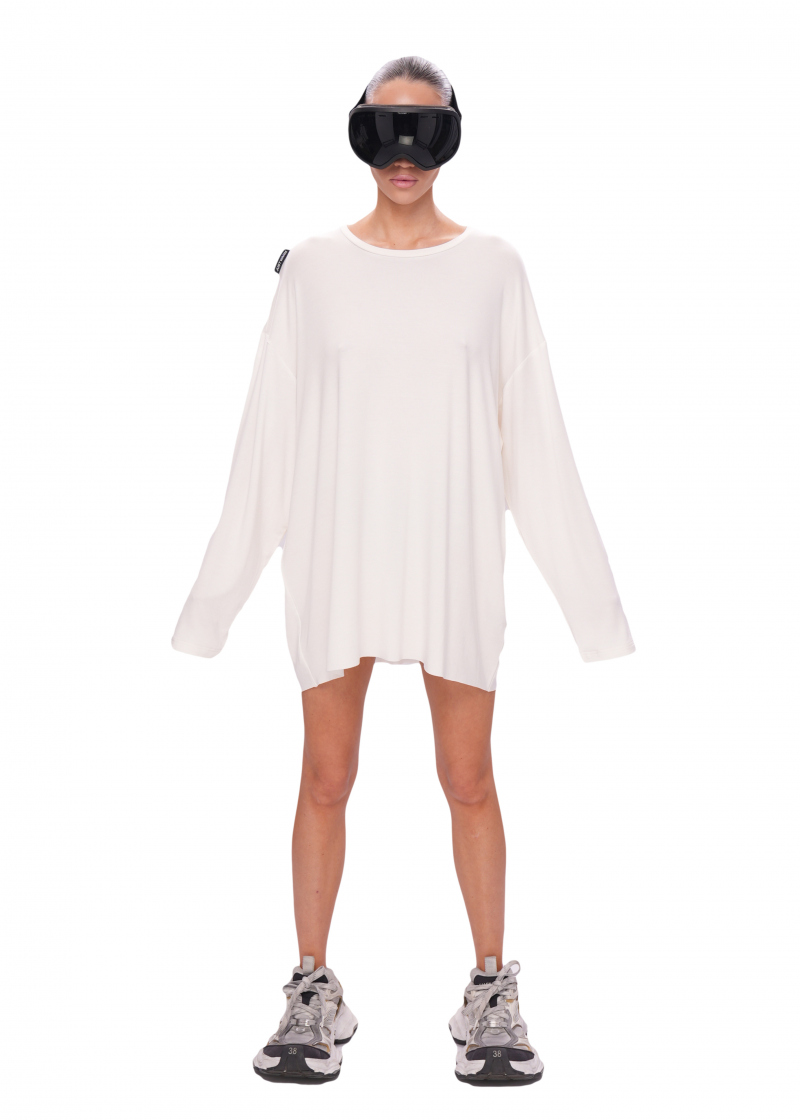 Лонгслив VISCOSE - milk