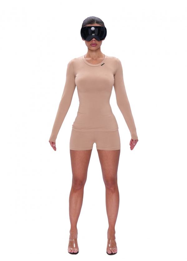 Лонгслив VISCOSE SLIM - bear