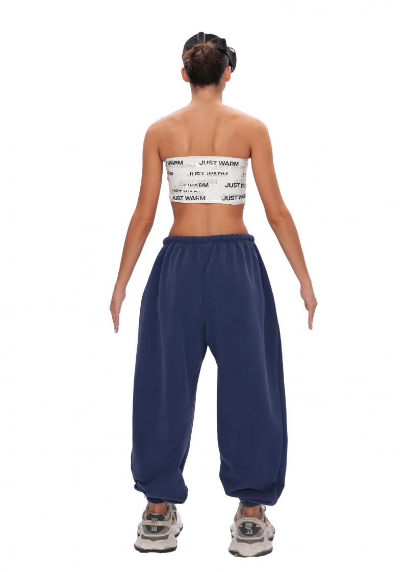 Джоггеры LOGO - deep blue